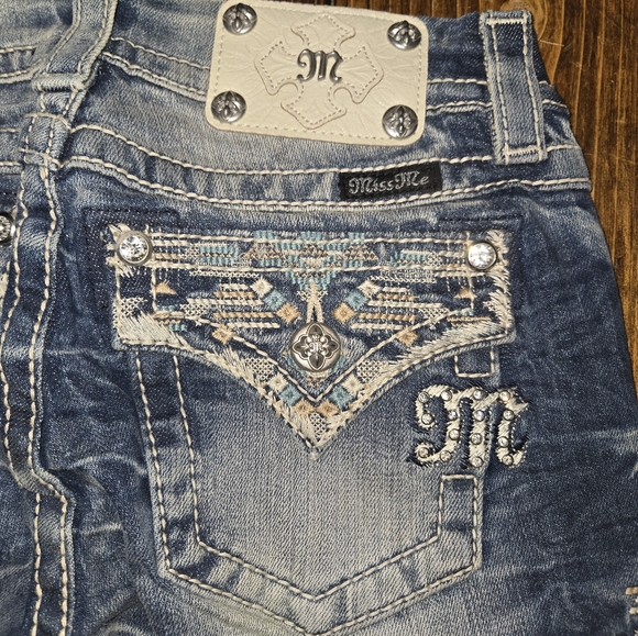 nwot miss me capris size 26 - Picture 4 of 10